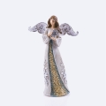 Anioł - serce - śnieżynka - Decorato - JS HK-8091-0 - Dewocjonalia P.H. Jakóbczak - Katolicki sklep liturgiczny i hurtownia