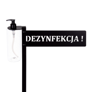 Stojak pomocniczy, dezynfekcja