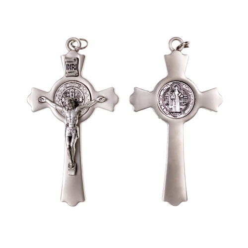 Krzyż - Św. Benedykt - JS K3014 - Dewocjonalia P.H. Jakóbczak - Katolicki sklep liturgiczny i hurtownia