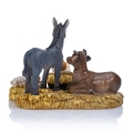 Figurka - Dzieciątko Jezus - zwierzęta - 7 cm - Classic - JS HY72218A - Dewocjonalia P.H. Jakóbczak - Katolicki sklep liturgiczny i hurtownia