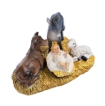 Figurka - Dzieciątko Jezus - zwierzęta - 7 cm - Classic - JS HY72218A - Dewocjonalia P.H. Jakóbczak - Katolicki sklep liturgiczny i hurtownia