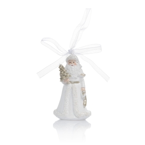 Figurka - Święty Mikołaj - zawieszka - 8 cm - Favola