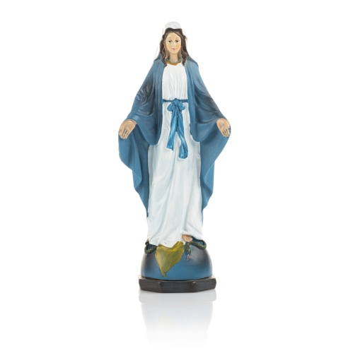 Figurka - Matka Boża Niepokalana - 17 cm - JS JS93586-1A - Dewocjonalia P.H. Jakóbczak - Katolicki sklep liturgiczny i hurtownia