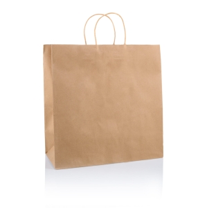Torba papierowa z uchwytem - 35 x 16 x 36 cm - 100 szt.