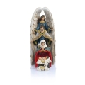 Szopka bożonarodzeniowa - Święta Rodzina - Anioł - 25 cm - Decorato - JS HRM-9297 - Dewocjonalia P.H. Jakóbczak - Katolicki sklep liturgiczny i hurtownia