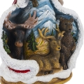 Święty Mikołaj - zwierzęta leśne - Decorato - JS HRM-9013 - Dewocjonalia P.H. Jakóbczak - Katolicki sklep liturgiczny i hurtownia