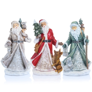 Święty Mikołaj - choinka - wilk - Decorato