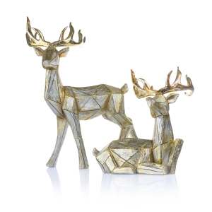 Figurka - renifer - set - Decorato