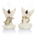 Anioł - zawieszka -12 cm - Decorato - JS HRM-9348R-0 - Dewocjonalia P.H. Jakóbczak - Katolicki sklep liturgiczny i hurtownia