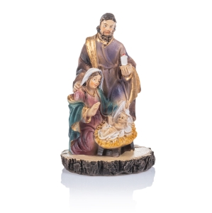 Szopka bożonarodzeniowa - Święta Rodzina - 12 cm - Classic