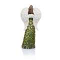 Anioły - gołąb - śnieżynka - modlitwa - 22cm - Decorato - JS HK-8017-0 - Dewocjonalia P.H. Jakóbczak - Katolicki sklep liturgiczny i hurtownia