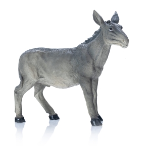 Figura do szopki bożonarodzeniowej - osioł - 36 cm - Grande