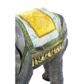 Figura do szopki bożonarodzeniowej - słoń - ozdobne siodło - 75 cm - Grande - JS ZY22101-40C - Dewocjonalia P.H. Jakóbczak - Katolicki sklep liturgiczny i hurtownia