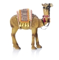 Figura do szopki bożonarodzeniowej - wielbłąd - dekoracyjne siodło - 47 cm - Grande - JS ZY22102-17C - Dewocjonalia P.H. Jakóbczak - Katolicki sklep liturgiczny i hurtownia