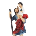 Figurka - św. Krzysztof - 13 cm - JS ZY15059-5N - Dewocjonalia P.H. Jakóbczak - Katolicki sklep liturgiczny i hurtownia