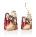 Szopka bożonarodzeniowa - Święta Rodzina - zawieszka - 8 cm - Ceramico - JS FP16067 - Dewocjonalia P.H. Jakóbczak - Katolicki sklep liturgiczny i hurtownia
