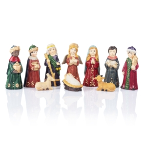 Szopka bożonarodzeniowa - 12 cm - Ceramico