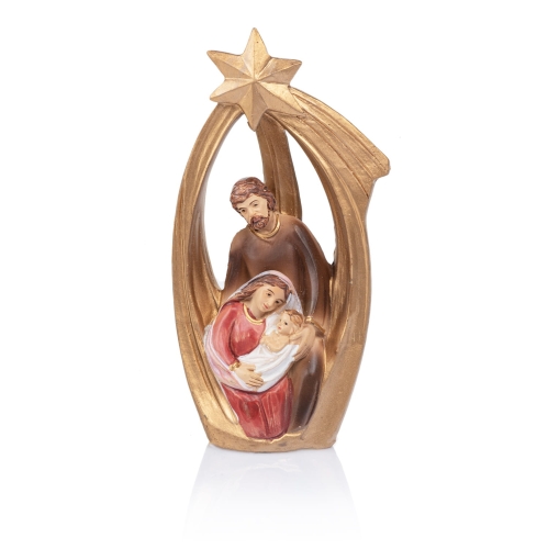 Szopka bożonarodzeniowa - Święta Rodzina - 11 cm - Classic - JS JS01739-1A - Dewocjonalia P.H. Jakóbczak - Katolicki sklep liturgiczny i hurtownia