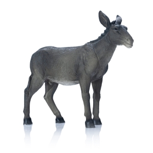 Figura do szopki bożonarodzeniowej - osioł - 28 cm - Grande