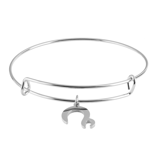 Bransoletka - Matka Boża Częstochowska - Stainless steel - JS BS006 - Dewocjonalia P.H. Jakóbczak - Katolicki sklep liturgiczny i hurtownia