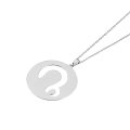 Naszyjnik - Matka Boża Częstochowska - Stainless steel - JS NS063 - Dewocjonalia P.H. Jakóbczak - Katolicki sklep liturgiczny i hurtownia