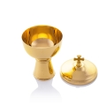 Cyborium - złocone - mosiądz - JS CBM-1016 - Dewocjonalia P.H. Jakóbczak - Katolicki sklep liturgiczny i hurtownia