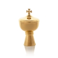 Cyborium - złocone - mosiądz - JS CBM-1016 - Dewocjonalia P.H. Jakóbczak - Katolicki sklep liturgiczny i hurtownia