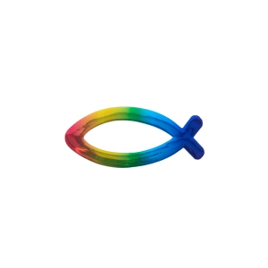 Naklejka - rybka chrześcijańska - Ichtys