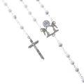 Różańce ślubne - komplet - 6 mm - kamień naturalny - pudełko flokowane - JS WRS04 - Dewocjonalia P.H. Jakóbczak - Katolicki sklep liturgiczny i hurtownia