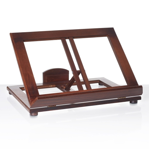 Pulpit drewniany - wiśniowy - JJ P-2w - Dewocjonalia P.H. Jakóbczak - Katolicki sklep liturgiczny i hurtownia