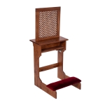 Klęcznik i konfesjonał, dębowy