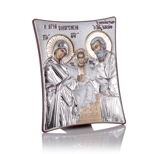 Ikona Święta Rodzina - prostokąt - SV AL00111TBR1FW - Dewocjonalia P.H. Jakóbczak - Katolicki sklep liturgiczny i hurtownia