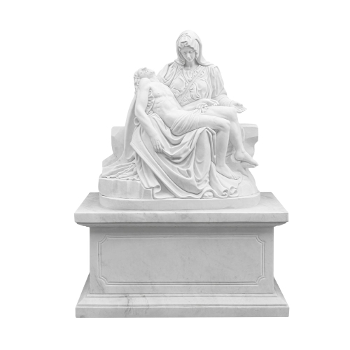 Figura - marmur - Pieta - 170 cm - JS MS06-170 - Dewocjonalia P.H. Jakóbczak - Katolicki sklep liturgiczny i hurtownia