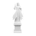 Figura - marmur - Jezus Miłosierny - 160 cm - JS MS08-160 - Dewocjonalia P.H. Jakóbczak - Katolicki sklep liturgiczny i hurtownia