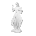 Figura - marmur - Jezus Miłosierny - 160 cm - JS MS08-160 - Dewocjonalia P.H. Jakóbczak - Katolicki sklep liturgiczny i hurtownia