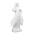 Figura - marmur - Jezus Miłosierny - 160 cm - JS MS08-160 - Dewocjonalia P.H. Jakóbczak - Katolicki sklep liturgiczny i hurtownia