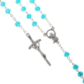 Różaniec - kryształ - 6 mm - JS R1137-0 - Dewocjonalia P.H. Jakóbczak - Katolicki sklep liturgiczny i hurtownia