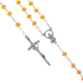 Różaniec - kryształ - 6 mm - JS R1137-0 - Dewocjonalia P.H. Jakóbczak - Katolicki sklep liturgiczny i hurtownia
