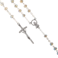 Różaniec - kryształ - 6 mm - JS R1137-0 - Dewocjonalia P.H. Jakóbczak - Katolicki sklep liturgiczny i hurtownia