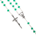 Różaniec - kryształ - 6 mm - JS R1137-0 - Dewocjonalia P.H. Jakóbczak - Katolicki sklep liturgiczny i hurtownia