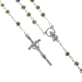 Różaniec - kryształ - 6 mm - JS R1137-0 - Dewocjonalia P.H. Jakóbczak - Katolicki sklep liturgiczny i hurtownia