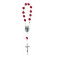 Dziesiątek różańca - zapinana - 8 mm - św. Krzysztof - R745 - JS R745-0 - Dewocjonalia P.H. Jakóbczak - Katolicki sklep liturgiczny i hurtownia