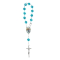 Dziesiątek różańca - zapinana - 8 mm - św. Krzysztof - R745 - JS R745-0 - Dewocjonalia P.H. Jakóbczak - Katolicki sklep liturgiczny i hurtownia