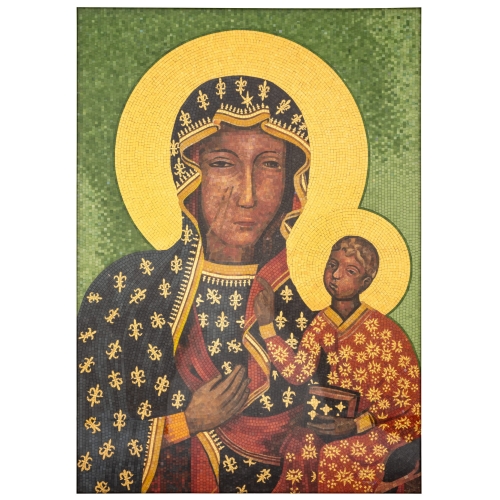 Mozaika - 122 x 170 cm - Matka Boża Częstochowska - JS RM-MM03 - Dewocjonalia P.H. Jakóbczak - Katolicki sklep liturgiczny i hurtownia