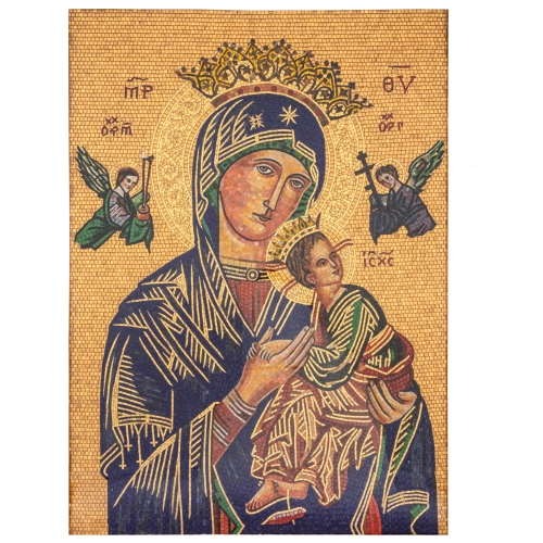 Mozaika - 100 x 140 cm - Matka Boża Nieustającej Pomocy - JS RM-VM02 - Dewocjonalia P.H. Jakóbczak - Katolicki sklep liturgiczny i hurtownia