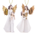 Anioł Stróż - dziewczynka - chłopiec - zawieszka - 12 cm - Decorato - JS HR-10236-0 - Dewocjonalia P.H. Jakóbczak - Katolicki sklep liturgiczny i hurtownia