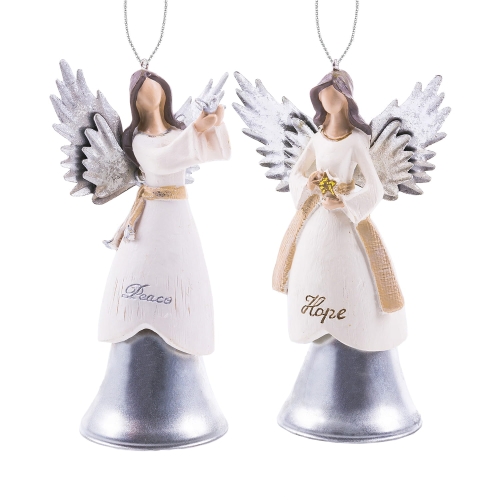 Aniołki - zawieszki - dzwonki - Decorato - JS HR-10274AB - Dewocjonalia P.H. Jakóbczak - Katolicki sklep liturgiczny i hurtownia