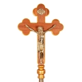 Krzyż  drewniany procesyjny (pielgrzymkowy) - JJ PST06 - Dewocjonalia P.H. Jakóbczak - Katolicki sklep liturgiczny i hurtownia