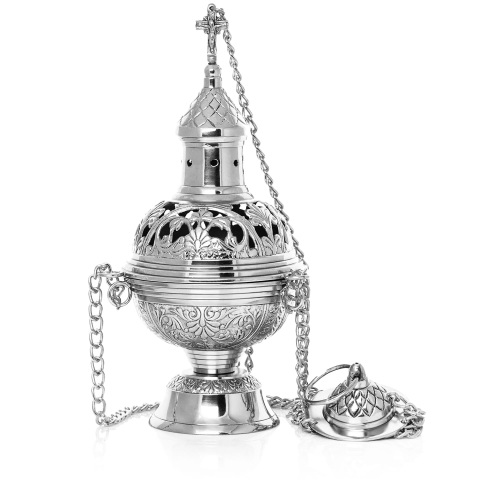 CE-1014n Trybularz - mosiądz - nikiel - 26 cm