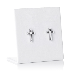 Kolczyki - krzyżyki - Stainless Steel